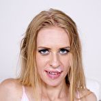 Fourth pic of Blonde eurobabe NIkki Riddle take two Cocks in Ass