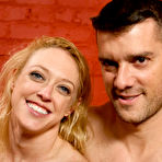 Fourth pic of SexPreviews -  Sharon Darling in red latex is rope bound for rough anal sex
