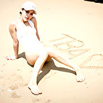 Fourth pic of Lemon Asian Hottie at the Beach