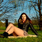 Fourth pic of Jeny Smith Sunset Pantyhose Fetish