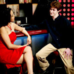 Fourth pic of Strapon equipped asian dominatrix Mika Tan fucks the shit out of helpless Jamie.