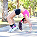 First pic of Sophia Sultry in Public Stretching by FTV Girls | Erotic Beauties