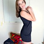 First pic of Peyton Robbie unzips her dress