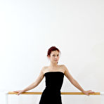 First pic of Upskirt teaser Pearl Ami flashes her pussy before nude ballet