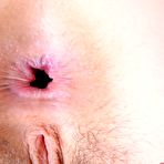 Fourth pic of Amber spreads her hot twat and gapes her young ass