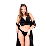 First pic of Emilia in Black Lingerie