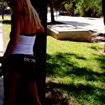 Fourth pic of Natalie K Public flashing and panty stuffing