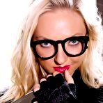 First pic of The kinky blonde Tiana Hunter looks like an office worker that decided to seduce boss with nudity