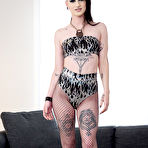 First pic of EMO SLUT LYDIA BLACK SUCKS TWO COCKS