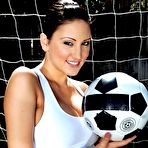 First pic of Mindy Main, Tristan Kingsley and Carmen McCarthy participate in wild group orgy with one cock 