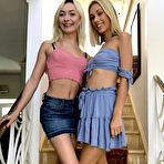 First pic of Chloe Temple & Sky Pierce lesbian 69.