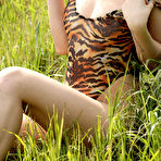 Fourth pic of Steph Tiger Temptress Swimsuit Heaven