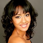 First pic of Shameless Brunette Anabel Wears Nothing But Transparent Top And Beautiful Smile / DefineBabe.com