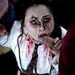 First pic of Sexy Hub: Yiming Curiosity - Zombie teen Halloween double team | Web Starlets