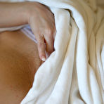 Third pic of Gabriella Knight fingering through her panties