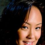 First pic of Asian slave Jandi Lin gets suspended and hardly pounded by a huge strapon dildo of Aiden Starr