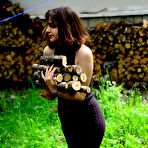 First pic of Natalie Peeing In Her Thick Dress