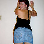 First pic of Red-haired BBW lady Rosie Rivera strips naked to get her slit licked and fucked