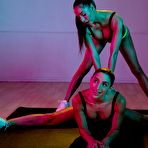 Second pic of Abella Danger and Desiree Dulce working out and pleasuring each other