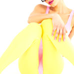 Second pic of Sia Osobennaya in Yellow Leggings