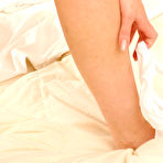 Second pic of Sweet Loretta Loren Has Fun With Blue Dildo After She Pulls Off Her Panties / DefineBabe.com