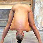 First pic of Sweaty sporty girls doing nude exercises!