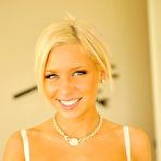 Second pic of Petite Teen Blonde Kacey FTV Impales Her Tight Pussy On Thick Glass Dildo photos (Kacey Jordan) / DefineBabe.com