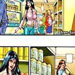 First pic of Lesbian fantasy in shop