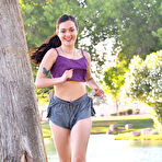 Second pic of April Valentino Fun in the Park