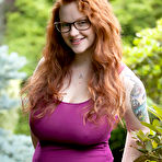 First pic of Kaycee Barnes Purple Tank Top Boobs Cosmid - Prime Curves