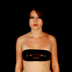 First pic of Innocent brunette babe Torrid Popping Huge burstable Balloons