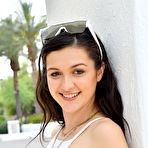 Third pic of April Valentino Tight White Dress