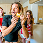 Second pic of Ashley Lane & Jane Rogers Valentine Threesome