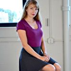 First pic of Verronica Verronica Stretches And Fingers Her Sexy Slit