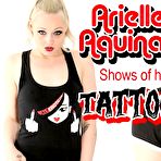 First pic of Arielle Aquinas QuarantINKED Solo Masturbation