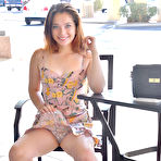 First pic of Olivia Flashing her Assets in Public