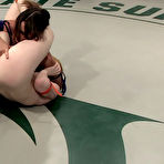 Third pic of Jack Hammer joins in to help Amber Rayne punish defeated wrestler Madison Young