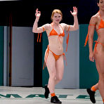 First pic of Two on two wrestling match featuring Madison Young, Wenonas World, Adrianna Nicole and Dia Zerva