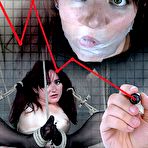 First pic of SexPreviews - Ariel Blue in black stockings is rope bound with pussy exposed after poor sales