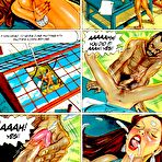 Second pic of Hardcore orgy with artist - Lusty artist is fucking hot teenie girls and painting his pictures