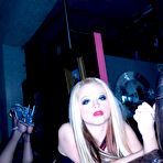 Fourth pic of Blonde Lee Logan Is Showing Off Her Long Legs Made For Spreading And Stripping. / DefineBabe.com