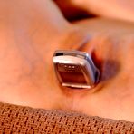 Fourth pic of Hot Chickie Tiffany Holiday Takes Fist Then Mobile Phone In Her Loose Pussy / DefineBabe.com