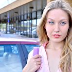 First pic of Graceful And Cute Teen Blonde Brianna FTV Flashes Her Titties And Her Cooch Outdoors / DefineBabe.com