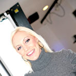 Third pic of Beautiful Blonde Kacey Jordan Gets A Mouthful Of Cum After A BJ And Pussy Drill / DefineBabe.com