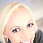 Fourth pic of Beautiful Blonde Kacey Jordan Gets A Mouthful Of Cum After A BJ And Pussy Drill / DefineBabe.com