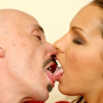 First pic of Aged Man Drills Tight Bald Pussy Of Small Titty Brunette Sabrina Sweet With Big Enthusiasm / DefineBabe.com