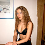 Second pic of Shania Shania in black tied