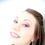 First pic of While The Hardcore Fuck Melody Allure Rubs Cock Between Tits, Sucks And Fucks It / DefineBabe.com