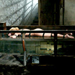 Third pic of Nude bound slave girl Kelly Wells gets a water punishment she will never forget