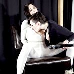 Fourth pic of Real-Life Dommes Agatha Delicious and Irene Silver Roleplay to Climax! | Fragile Slave